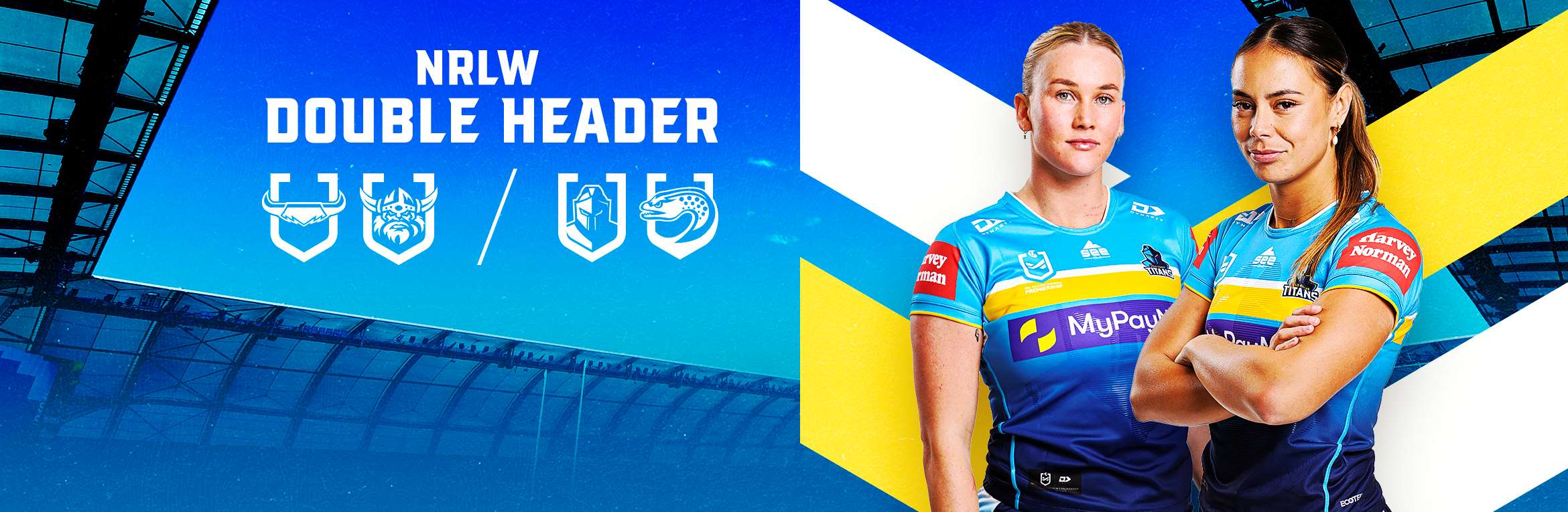 NRLW Raiders v Titans / NRLW Eels v Sharks – GIO Stadium Canberra